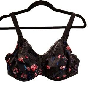 Elomi Morgan Bra Size 36G Full Coverage EL4110MOW Stretch Banded Bra Underwire